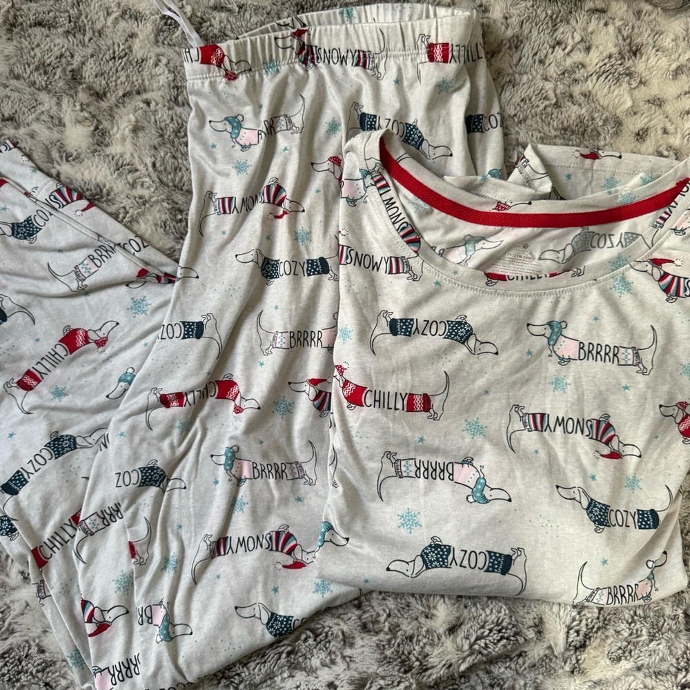 Cozy Dog Relaxed Fit Pajama Set - Picture 3 of 5